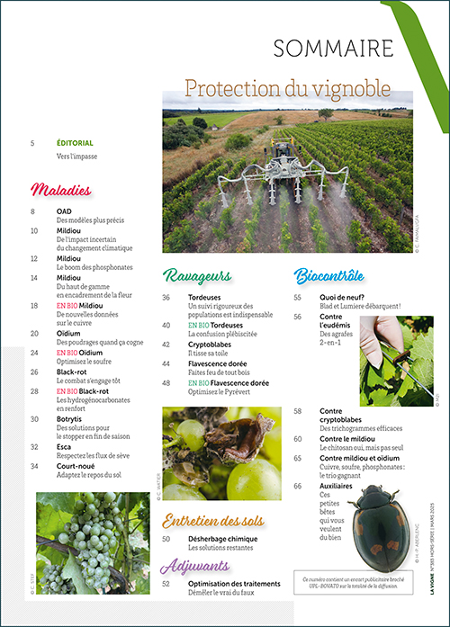 Hors-série Protection du vignoble